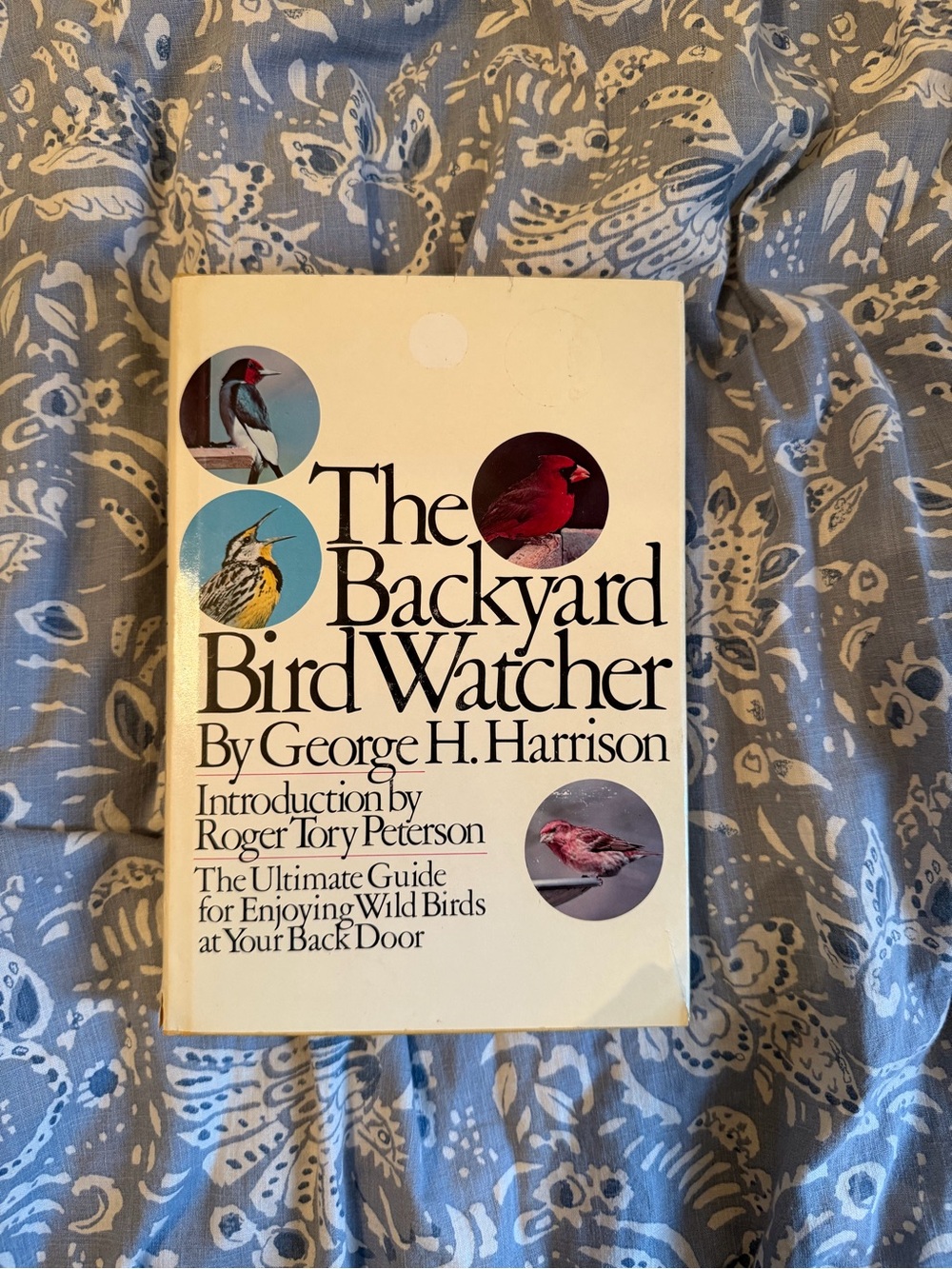 The Backyard Bird Watcher by George H. Harrison - White Cover